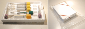 Draw blood samples